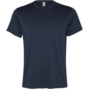 Slam short sleeve men's sports t-shirt, Navy Blue (T-shirt, mixed fiber, synthetic)