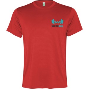 Slam short sleeve men's sports t-shirt, Red (T-shirt, mixed fiber, synthetic)