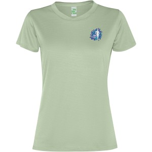 Slam short sleeve women's sports t-shirt, Mist Green (T-shirt, mixed fiber, synthetic)