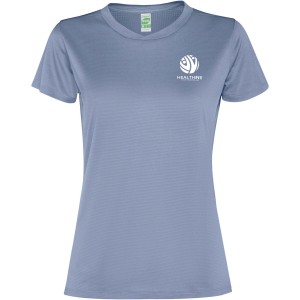 Slam short sleeve women's sports t-shirt, Zen Blue (T-shirt, mixed fiber, synthetic)