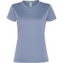 Slam short sleeve women's sports t-shirt, Zen Blue