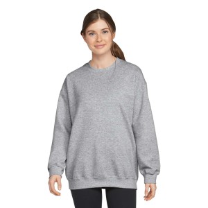 SOFTSTYLE MIDWEIGHT FLEECE ADULT CREWNECK, RS Sport Grey (Pullovers)