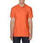 SOFTSTYLE(r) ADULT DOUBLE PIQU POLO, Orange