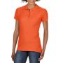 SOFTSTYLE(r) LADIES' DOUBLE PIQU POLO, Orange