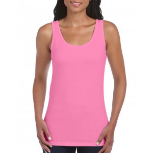 SOFTSTYLE(r) LADIES' TANK TOP, Azalea (T-shirt, 90-100% cotton)