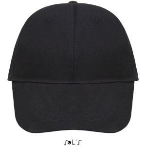 SOL'S BUFFALO - SIX PANEL CAP, Black (Hats)