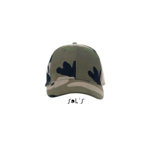 SOL'S BUFFALO - SIX PANEL CAP, Camo (Hats)