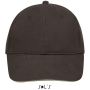 SOL'S BUFFALO - SIX PANEL CAP, Chocolate/Beige