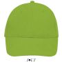 SOL'S BUFFALO - SIX PANEL CAP, Lime