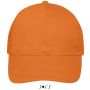 SOL'S BUFFALO - SIX PANEL CAP, Orange