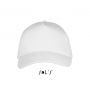 SOL'S LONG BEACH - 5 PANEL CAP, White/French Navy