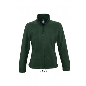 SOL'S NORTH WOMEN - ZIPPED FLEECE JACKET, Fir Green (Polar pullovers)