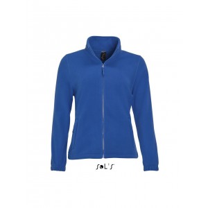 SOL'S NORTH WOMEN - ZIPPED FLEECE JACKET, Royal Blue (Polar pullovers)