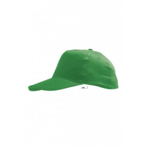 SOL'S SUNNY KIDS - FIVE PANELS CAP, Kelly Green (Hats)