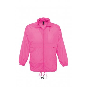 SOL'S SURF - UNISEX WATER REPELLENT WINDBREAKER, Neon Pink 2 (Jackets)