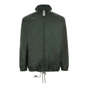 SOL'S SHIFT - UNISEX WATER REPELLENT WINDBREAKER, Forest Green