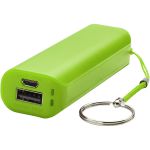 Span 1200 mAh power bank, Lime, Green (13427704)