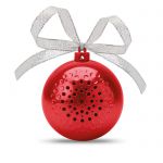 Speaker Christmas ball, red (CX1449-05)