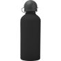 Aluminium bottle Margitte, black