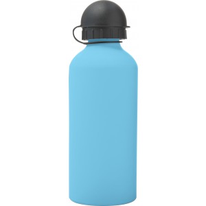 Aluminium bottle Margitte, light blue (Sport bottles)