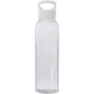 Sky 650 ml recycled plastic water bottle, White (Sport bottles)