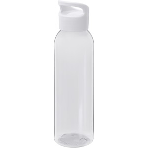 Sky 650 ml recycled plastic water bottle, White (Sport bottles)