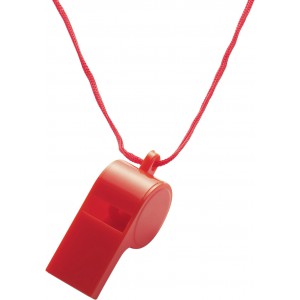 PS whistle Josh, red (Sports equipment)