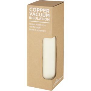 Spring 500 ml copper vacuum insulated bottle, Ivory cream (Water bottles)