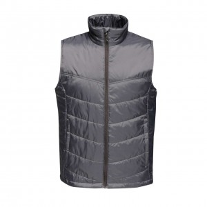 STAGE II MEN - INSULATED BODYWARMER, Seal Grey (Vests)