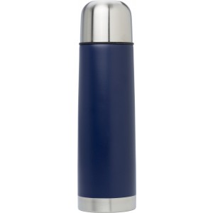 Stainless steel double walled flask Luca, blue (Thermos)