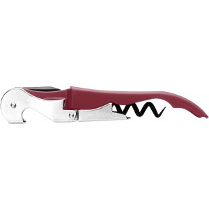 Stainless steel waiter's knife Quincy, burgundy (Bottle openers, corkscrews)