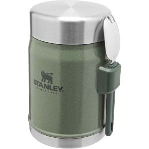 Stanley Legendary 400 ml food jar with spork, Forest green (Metal kitchen equipments)