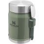 Stanley Legendary 400 ml food jar with spork, Forest green