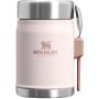Stanley Legendary 400 ml food jar with spork, Light pink
