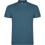 Star short sleeve men's polo, Storm blue