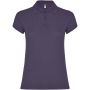 Star short sleeve women's polo, Lilac