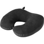 Suede travel pillow Fletcher, black (7482-01)