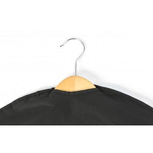 PEVA garment bag Mandy, black (Suit carrier, shoe bag)