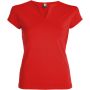 Belice short sleeve women's t-shirt, Red