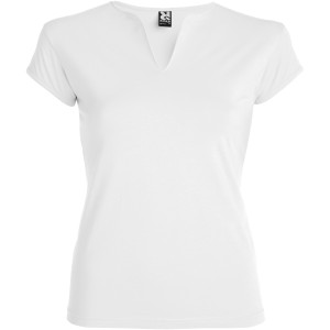 Belice short sleeve women's t-shirt, White (T-shirt, 90-100% cotton)