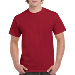 HEAVY COTTON(tm) ADULT T-SHIRT, Cardinal Red (T-shirt, 90-100% cotton)
