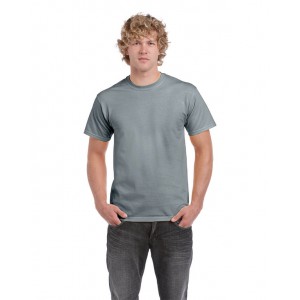 HEAVY COTTON(tm) ADULT T-SHIRT, Gravel (T-shirt, 90-100% cotton)
