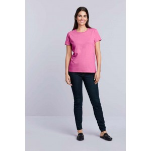 HEAVY COTTON(tm)  LADIES' T-SHIRT, Cornsilk (T-shirt, 90-100% cotton)