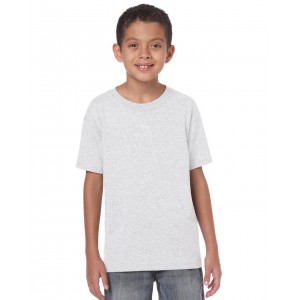 HEAVY COTTON(tm) YOUTH T-SHIRT, Ash Grey (T-shirt, 90-100% cotton)