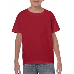 HEAVY COTTON(tm) YOUTH T-SHIRT, Cardinal Red (T-shirt, 90-100% cotton)