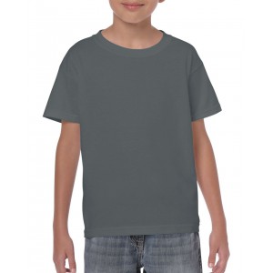 HEAVY COTTON(tm) YOUTH T-SHIRT, Charcoal (T-shirt, 90-100% cotton)