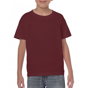 HEAVY COTTON(tm) YOUTH T-SHIRT, Maroon (T-shirt, 90-100% cotton)