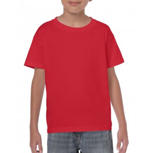 HEAVY COTTON(tm) YOUTH T-SHIRT, Red (T-shirt, 90-100% cotton)