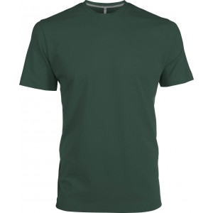 SHORT-SLEEVED CREW NECK T-SHIRT, Forest Green (T-shirt, 90-100% cotton)