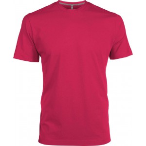 SHORT-SLEEVED CREW NECK T-SHIRT, Fuchsia (T-shirt, 90-100% cotton)